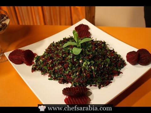 سلطة الكينوا مع الشمندر