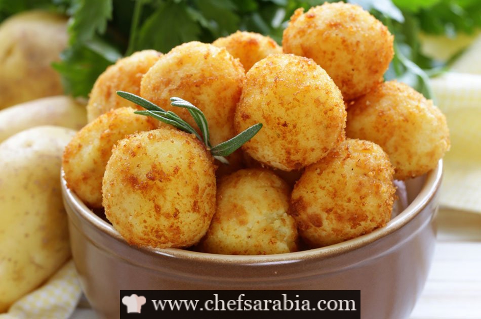كفتة البطاطس بالجبن