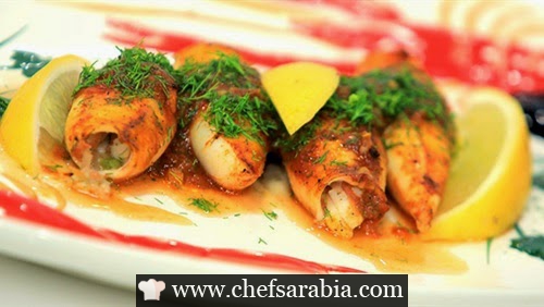 الكالماري المحشي