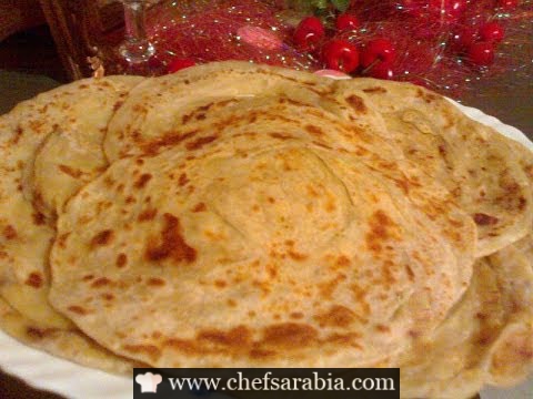 خبز البراتا بالبطاطس