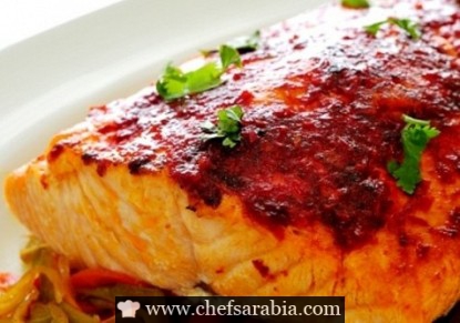 سالمون على الطريقة الآسيوية