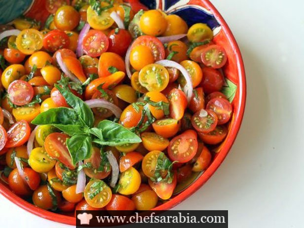 سلطة طماطم