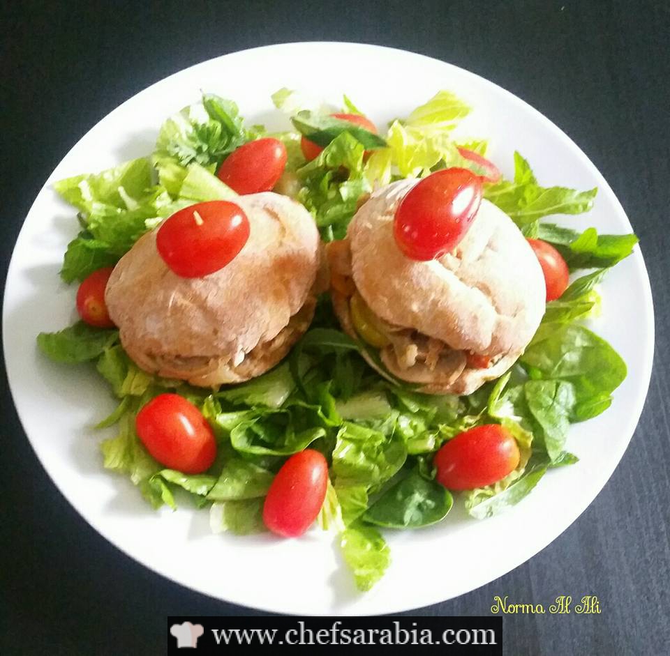 شطائر فاهيتا الدجاج