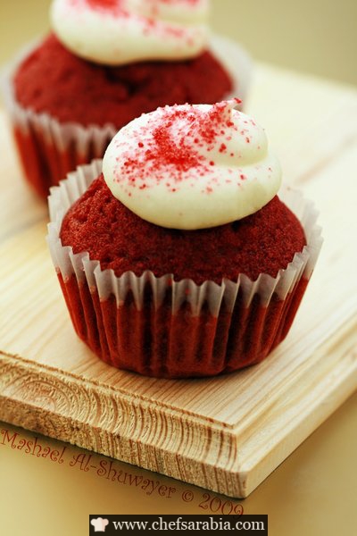 كب كيك رد فلفت